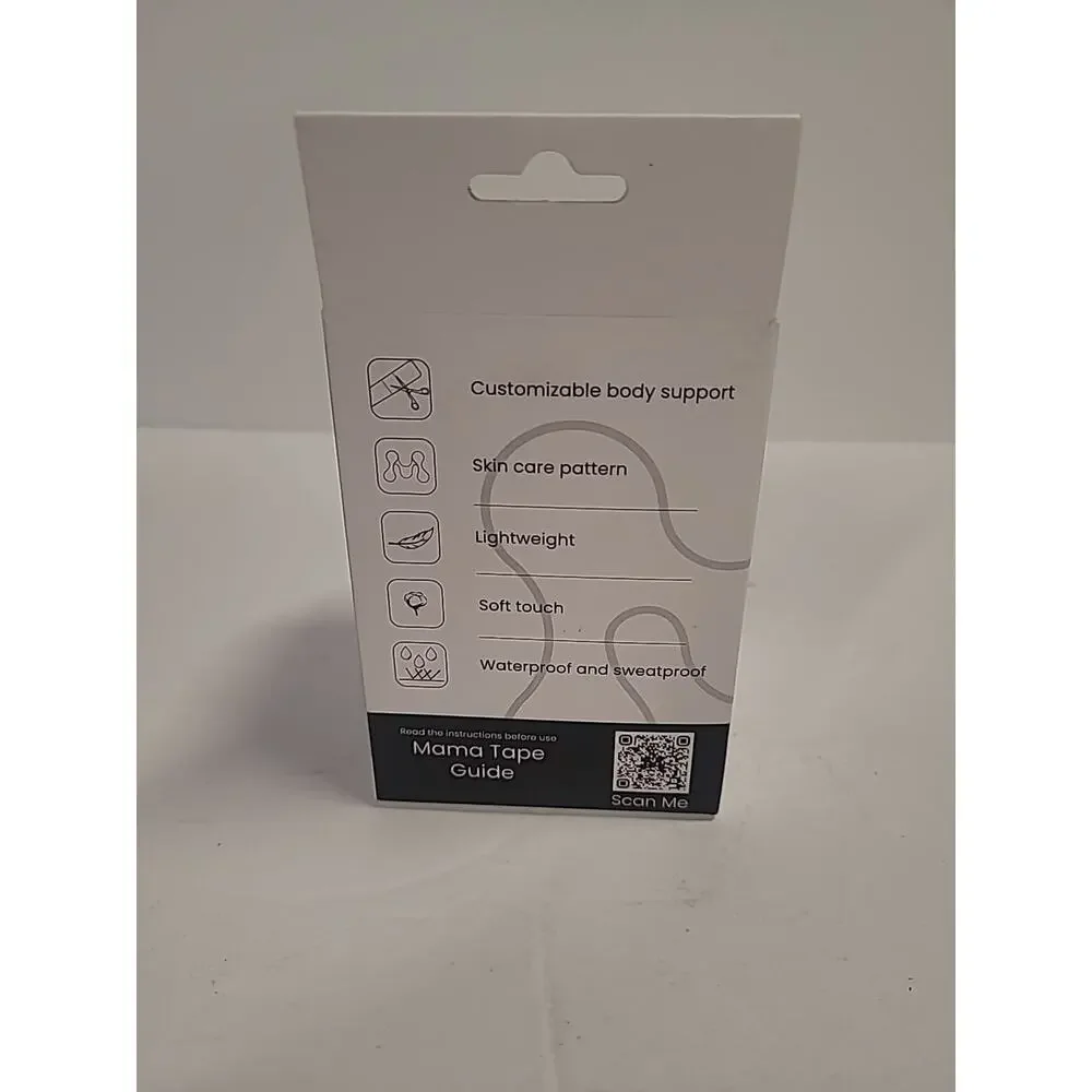 Mama Tape Pregnancy Belly Support | Pelvic and Back Pain Relief Extra Wide 4”